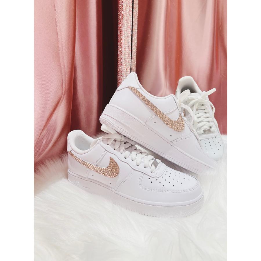 レディース 【NIKE】エアフォース1 LOW シルクデコレーション : 麻布十