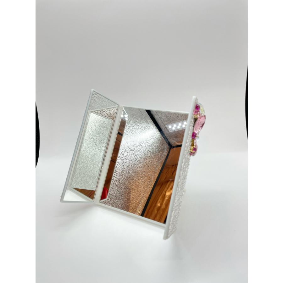 SWAROVSKI 三面鏡 スワロフスキー デコレーション SWAROVSKI SWAROVSKI 三面鏡 スワロフスキー デコレーション SWAROVSKI