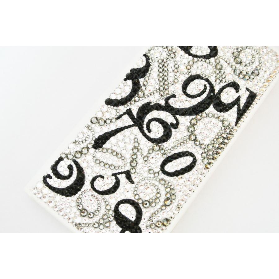 iPhone スワロフスキー デコカバー iPhone 14 Plus 手帳型 CHROME HEARTS iPhone14・14Plus・14Pro・14ProMax ケース