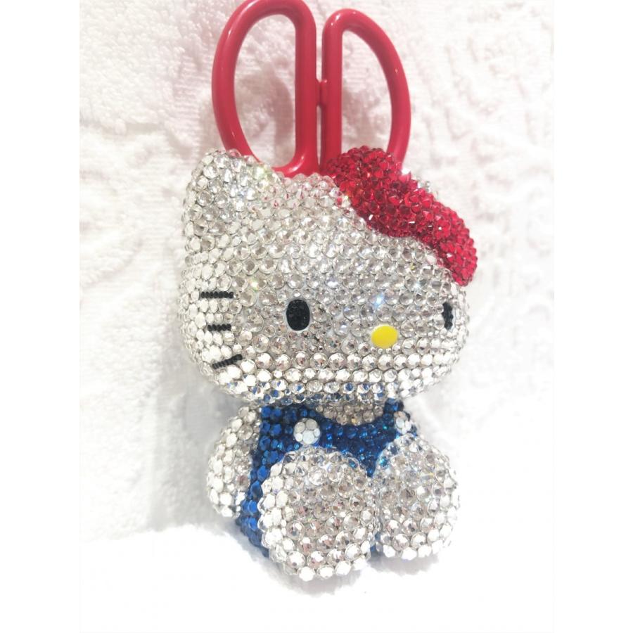 SWAROVSKI ハローキティ ダイカット SWAROVSKI スタンド ハサミ