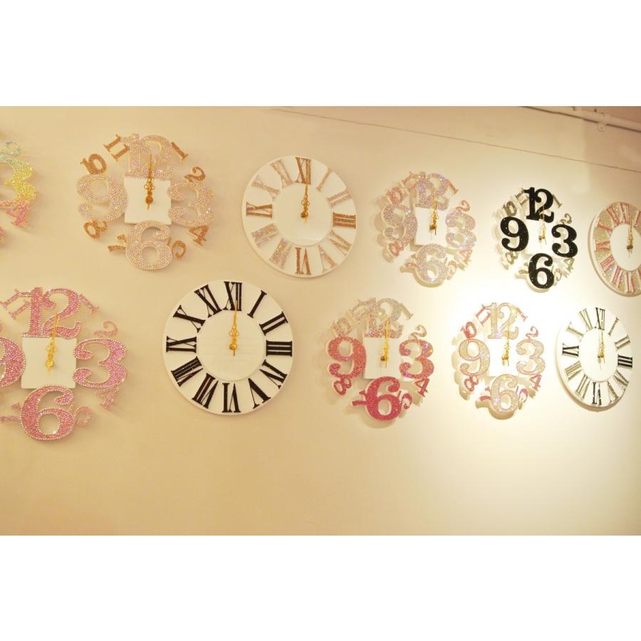 SWAROVSKI オリジナルクロック スワロフスキークリスタル 可愛い壁掛け