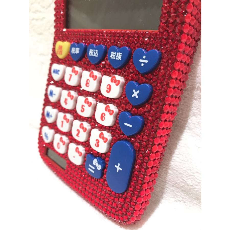 sanrio SWAROVSKI ハローキティ キティちゃんダイカット電卓 sanrio SWAROVSKI ハローキティ キティちゃんダイカット電卓