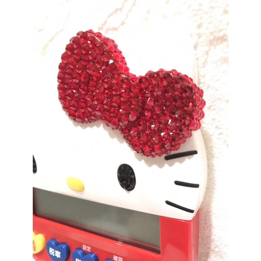 sanrio ハローキティ キティ形電卓 SWAROVSKI スワロフスキー