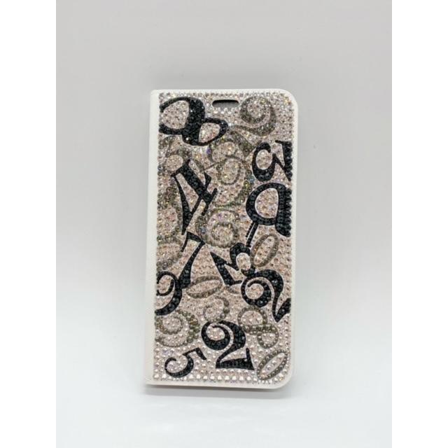 送料無料 Iphone12 12pro 12promax 12mini ケース Swarovski 手帳型ケース デコ フランク モノトーン スワロフスキー フルデコ キラキラ プレゼント 格安即決 Www Arteymedios Org