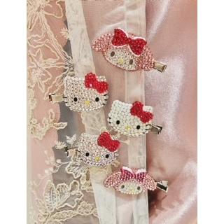 sanrio（サンリオ） マイメロディ 前髪クリップ スワロフスキー