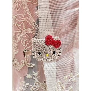 sanrio（サンリオ） ハローキティ 前髪クリップ スワロフスキー