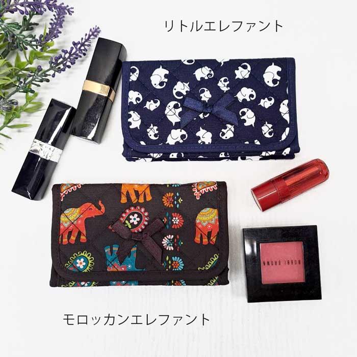 NaRaYa（ナラヤ） ミラー付き化粧ポーチ小 ポーチ ミラー付きポーチ