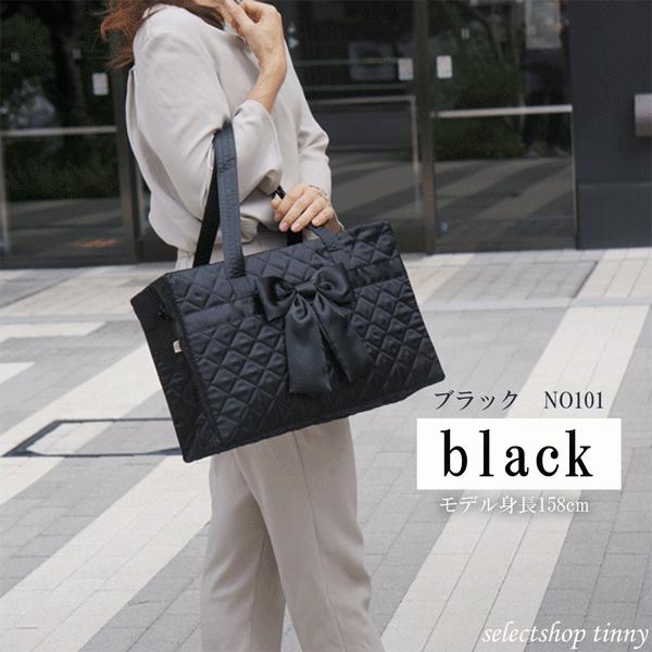 NaRaYa（ナラヤ） リボンバッグ 四角型Mトートバッグ レディース 軽量