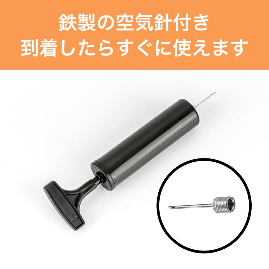 空気入れ ボール ハンドポンプ 金属針 サッカー バスケット バレー