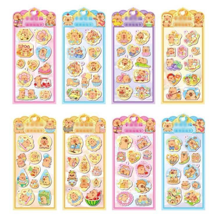 シャカシャカシール ウォーターシール 3D立体 ぷっくりシール ご褒美