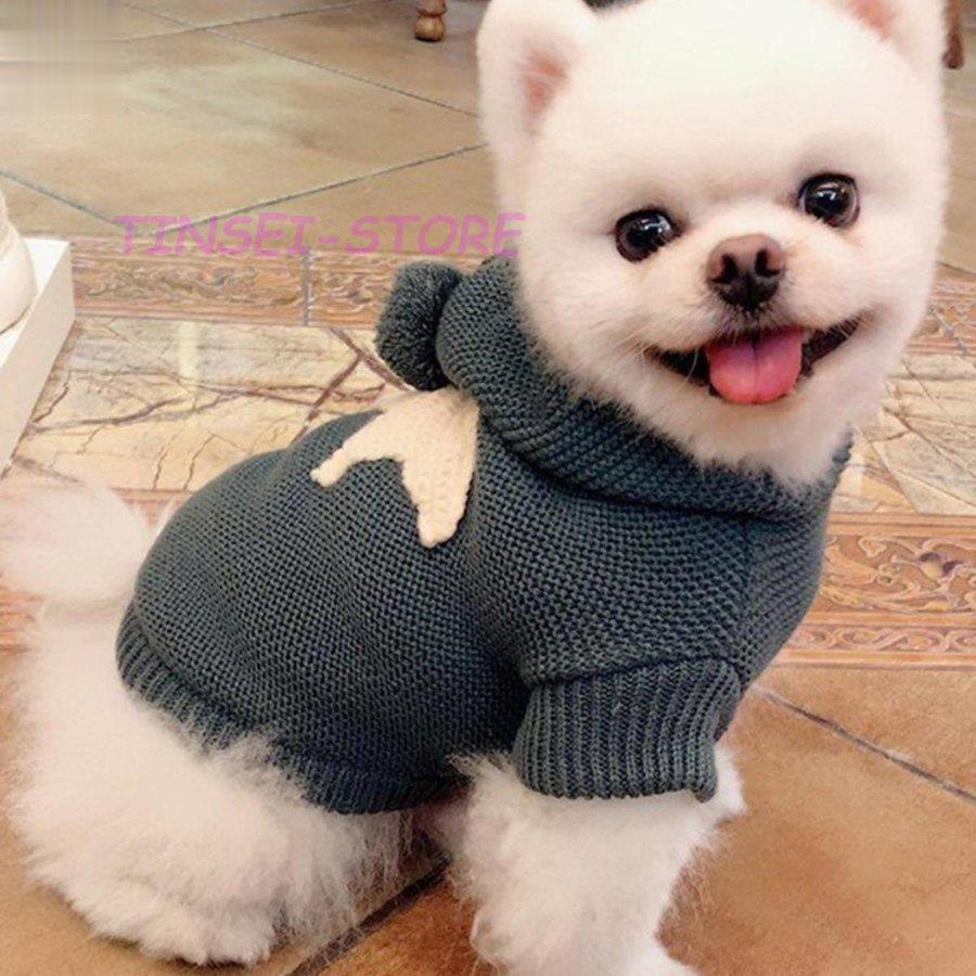 ポメラニアン 犬服 犬の服 小型犬 編み かわいい 犬のニット ドッグクローズ チワワ セーター 対応 パーカー トイプードル ドッグウェア Ling0422 Mscw1127 Tinseiヤフー店 通販 Yahoo ショッピング