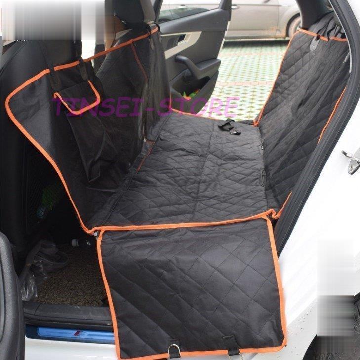 可視メッシュ窓 後部座席用 犬 猫 ペット 清潔簡単 犬用 防水 カーシート 折り畳み シートカバー 車載用 車 滑り止め ドライブシート 車用ペットシートカバー 激安通販の