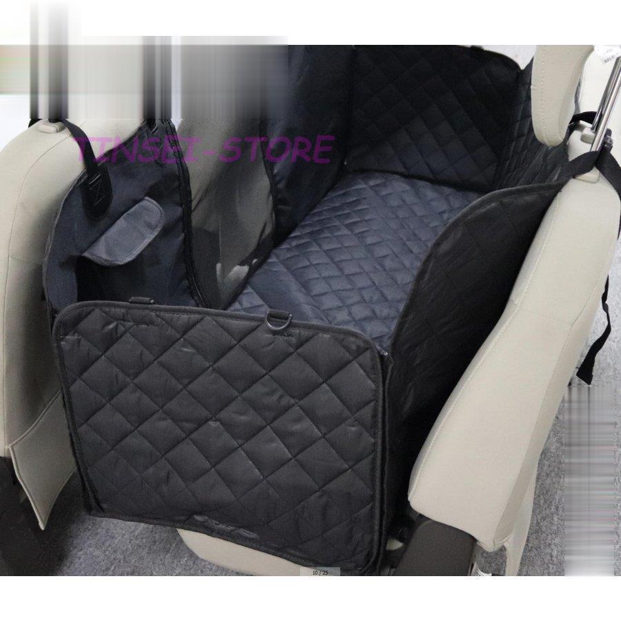 ランキングや新製品 防水 後部座席用 犬用 車シートドライブシート 折り畳み 車用ペットシート 犬 カーシート 滑り止め 可視メッシュ窓 車載 清潔簡単 シートカバー