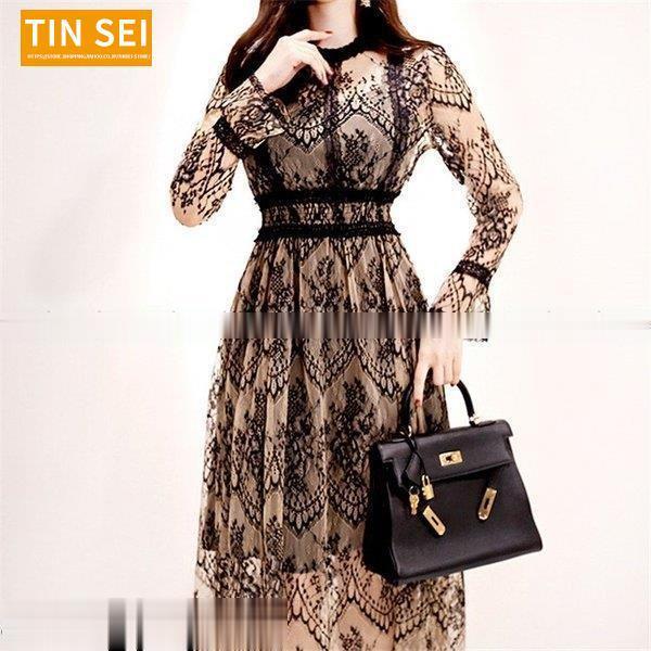 Sale 公式通販 直営店限定 総レースドレス ロング ドレス ワンピース ワンピ ゴージャス 大人 キレイ 上品 韓国 韓国ファッション 韓国スタイル 大特価アウトレット Sunrisefinserve Com