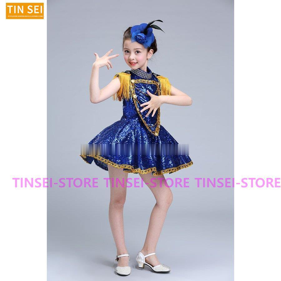 新作 スパンコール ダンス衣装 ワンピース ラテンダンス衣装 ドレス