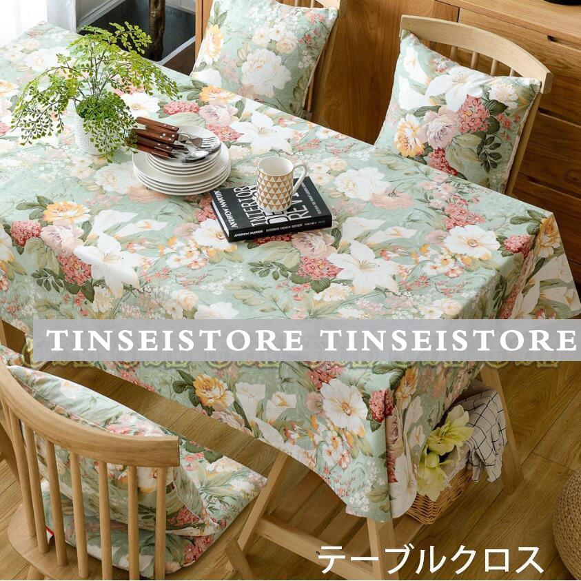 テーブルクロス 現代 おしゃれ テーブルセッティング 布 四角形 長方形 綿 花柄プリント テーブルクロス お手入れ簡単 耐熱 汚れ防止 家庭用 業務用 食卓カバー Ml 0723 Tktbr100 Tinseiヤフー店 通販 Yahoo ショッピング