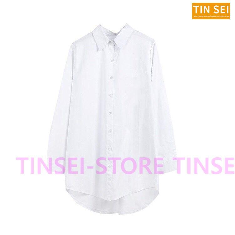 tシャツ ロングシャツ シャツワンピース ゆったり ホワイト