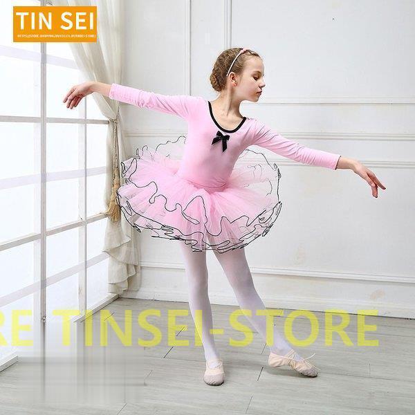 新作入荷 女の子キッズバレエレオタードスカートツダンスウェアドレス Camcamisiones Com Ar