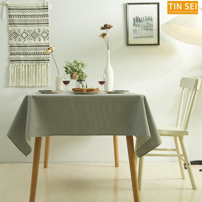 テーブルクロス 北欧 撥水 防油耐熱 ずれにくい おしゃれ 布 120x140