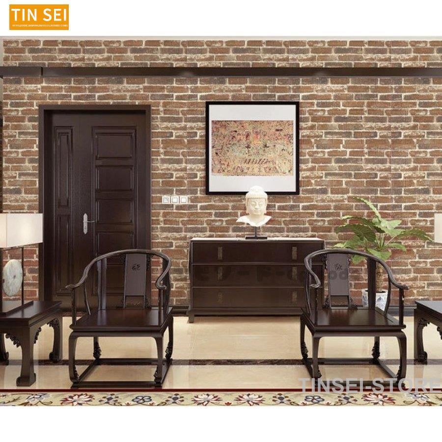 売れ筋商品 汚れ隠し 断熱 防音 防水 自己粘着 クッションシール 立体 3d壁紙シート 石目調 壁紙レンガ はがせる 10枚セット 77 70cm 便利 おしゃれ 壁紙 柄 柄3 Venouziou Gr