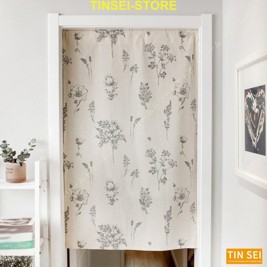 のれん おしゃれ ロング丈 北欧 暖簾 和風 間仕切り カーテン ロング 和風 玄関 目隠し カーテン 木柄 モダン のれん 透けない 遮光 キッチン リビング Tin1225 Noren131 Tinseiヤフー店 通販 Yahoo ショッピング