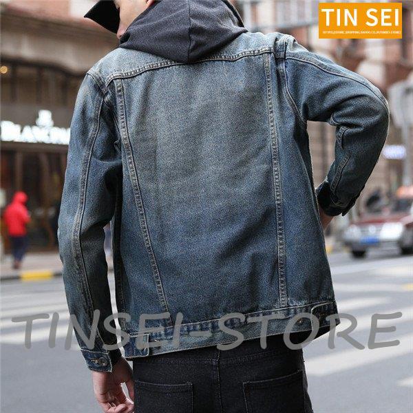 ジャケット デニム Gジャン メンズ ジージャン ヴィンテージ