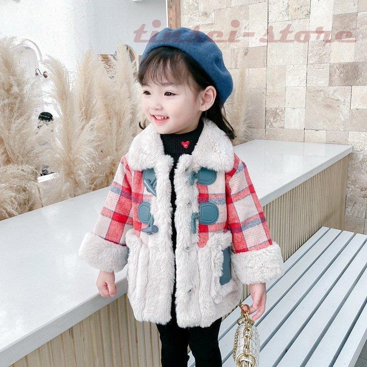 チェスターコート 子供服 キッズ コート 女の子 冬服 ボアコート ふわふわ アウター チェック柄 ベビー 子ども服 おしゃれ 小学生 ジュニア服 卒園式 入学式 Tin319 Kids247 Tinseiヤフー店 通販 Yahoo ショッピング