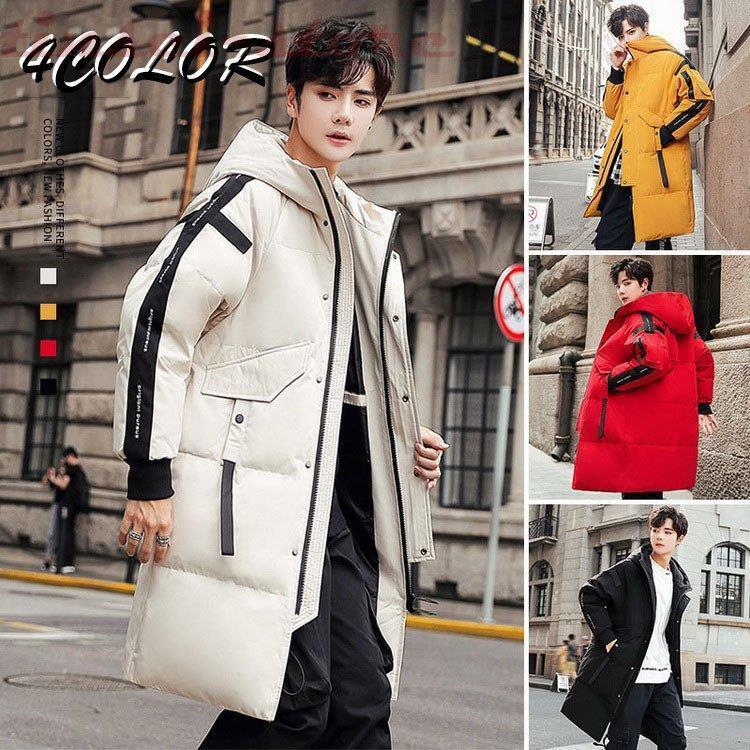 ダウンコート メンズ コート ダウンパーカー ベンチコート 冬服 40代 防寒服 アウトドア アウター 軽量 ロング丈 保温性 通勤 ビジネスコート スリム 韓国風 Tin319 Nsfz663 Tinseiヤフー店 通販 Yahoo ショッピング