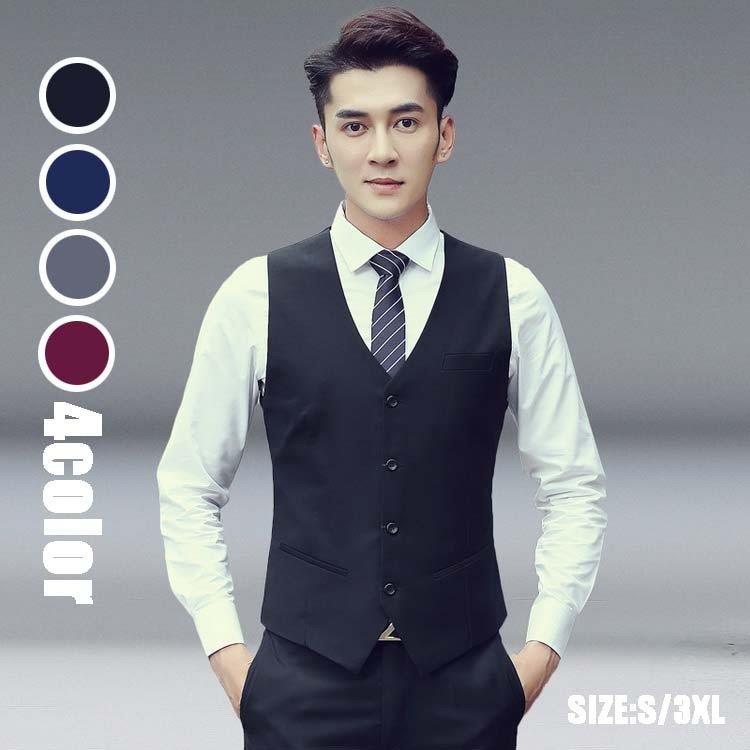 ジレベスト メンズ フォーマルベスト スーツベスト チョッキ スーツ地 お兄系ジレ テーラードベスト 結婚式 パーティー ビジネス レギュラー 紳士服 Tin319 Nsfz765 Tinseiヤフー店 通販 Yahoo ショッピング