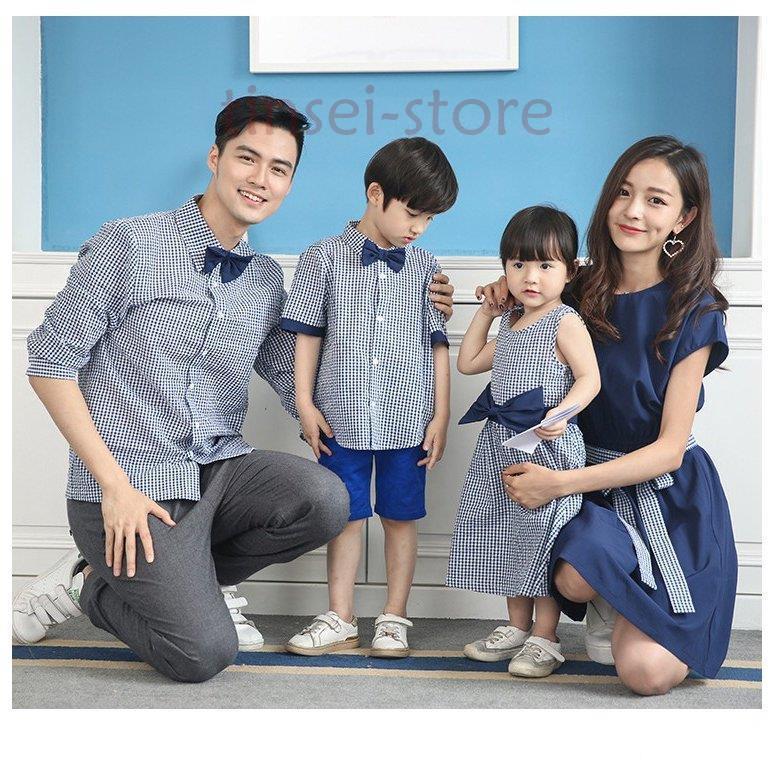 親子お揃い服 2点セット シャツ パンツ 男の子 女の子 ママパパ 親子 ペアルック ペア 子供服 キッズ 親子コーデ 夏 Tin3 Qzz6 Tinseiヤフー店 通販 Yahoo ショッピング