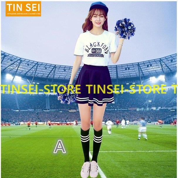 ダンス衣装 ステージ演出服 チアリーダー チアガール ユニフォーム コスプレコスチューム 応援団｜tinsei-store｜02