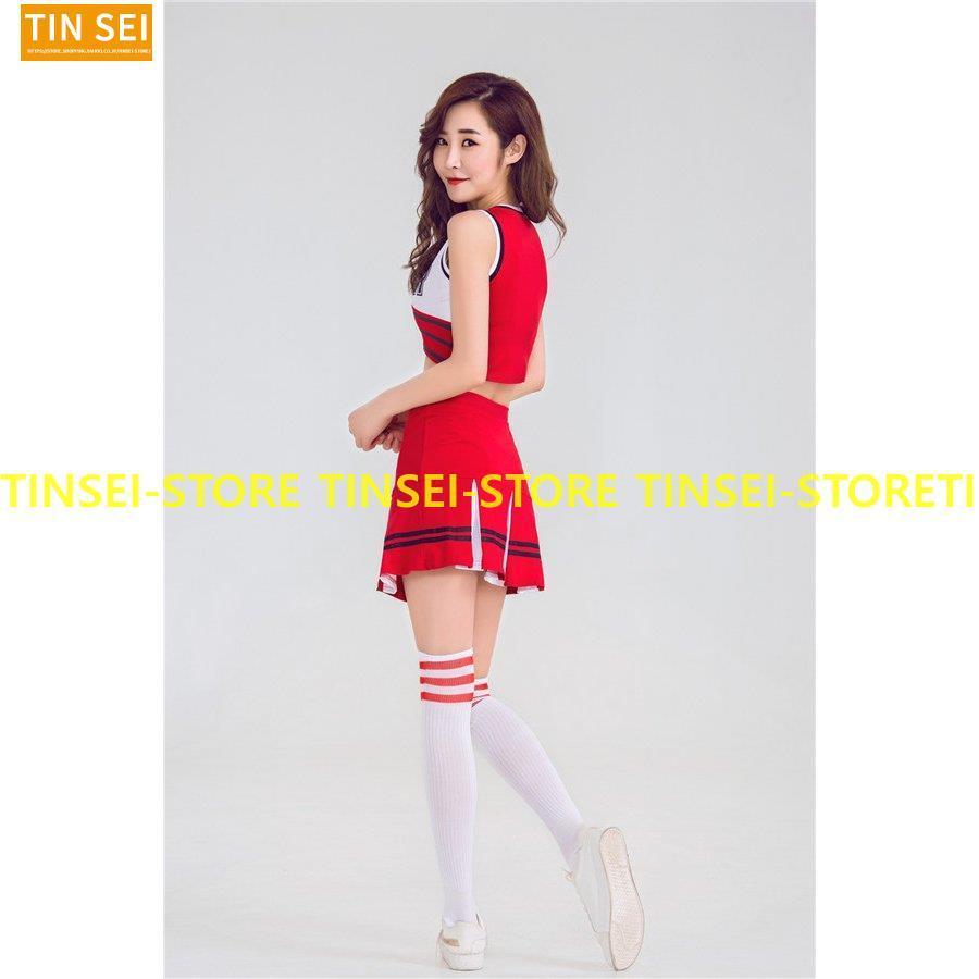 チアガールコスプレ衣装 レディース 応援服ダンス衣装 チアリーダー