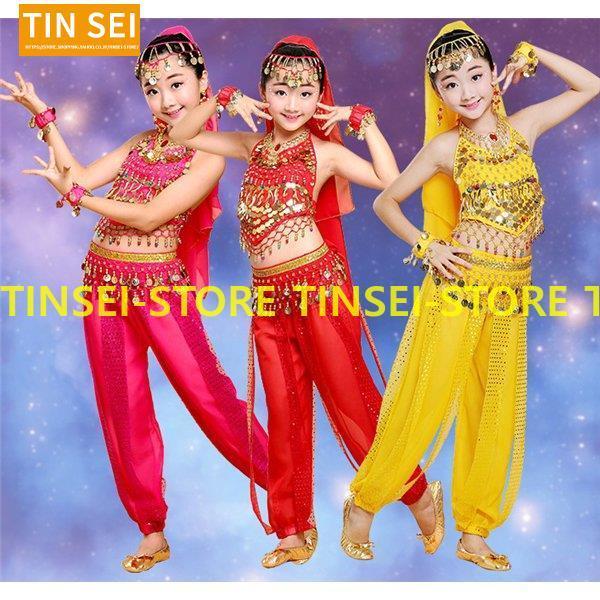 最大58 Offクーポン ベリーダンス衣装 子供用 女の子 コスプレ仮装 アラジンベリーダンスセット 社交ダンス衣装 3点 社団演出服 華麗版 民族衣装 ジャスミン風 Materialworldblog Com