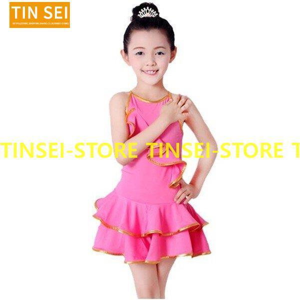 ダンス衣装ピンク ラテン ドレス ワンピース ジュニア 楽天市場】子供 ラテンダンス衣装 ワンピース＋袖カバー
