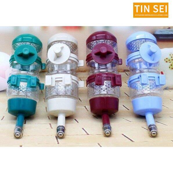 ペット用 給水器 給水ボトル ノズル付き ウォーターボトル 犬 楽天市場 猫 500ml 容器 水飲み器 水入れ 取り付け式 取り外し可能 ケージ取り付け 水分