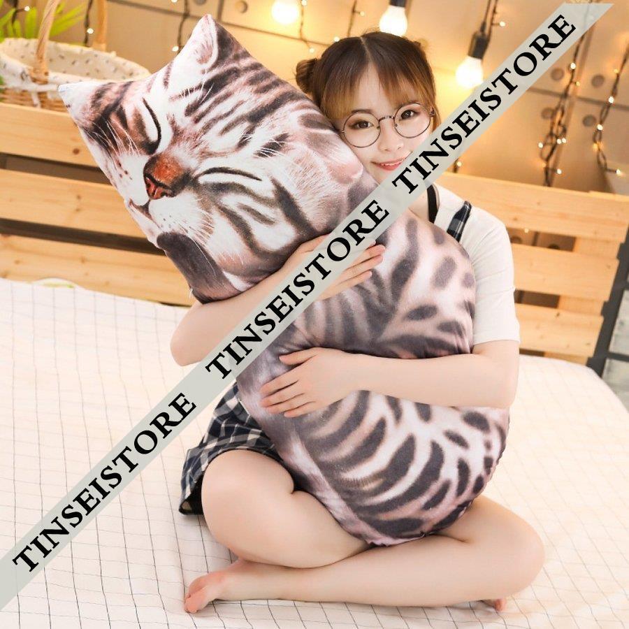 珍しい ストレス解消 猫おもちゃ リアル クッション 抱き枕 かわいい 猫 ぬいぐるみ 猫おもちゃ 大きいサイズ 猫可愛い お昼寝 動物添い寝枕 ぬいぐるみ サイズ 60 50 Www We Job Com