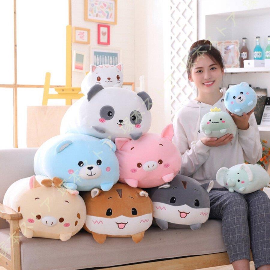 ぬいぐるみ 抱きまくら 萌え萌え かわいい 洗える クッション 彼女 恋人へ ネコ 癒し 抱き枕 デスク ピンク 100 安い