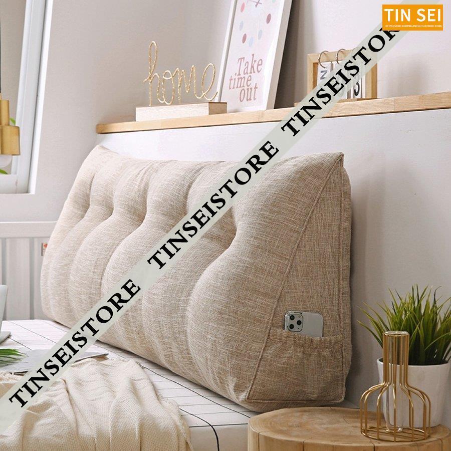 背もたれ クッション ベッド 無地 三角 背もたれクッション テレビ枕 読書 背当て抱き枕 三角クッション 座椅子 かわいい ポケット付き 洗える 取り外し可能 Tinsei0706 Kzh443 Tinseiヤフー店 通販 Yahoo ショッピング