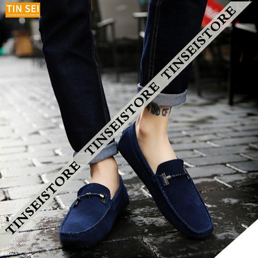 ローファー モカシン スリッポン メンズ 軽量 スエード 革靴 スリップオン 素足 メッシュシューズ ビジネスサンダル ドライビング カジュアル オフィス 職場用 Tinsei0706 Nanx179 Tinseiヤフー店 通販 Yahoo ショッピング