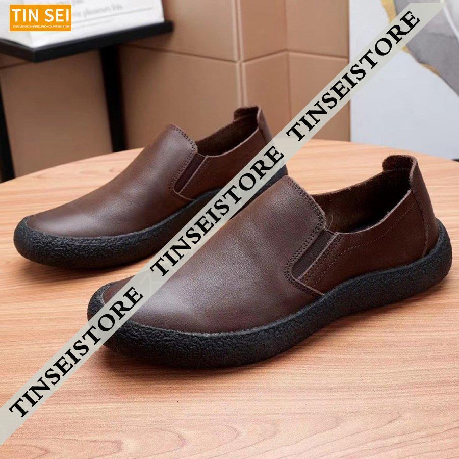 メンズ スリッポン ビジネスシューズ 紳士靴 ローカット ローファー ウォーキング シューズ 通勤 通気性 歩きやすい ドライビングシューズ モカシン 本革