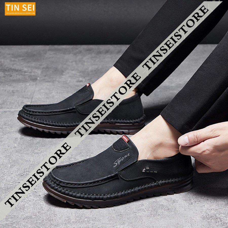 ドライビングシューズ メンズ 靴 スリッポン デッキシューズ ローカット レザー ローファー ヴィンテージ キレイめ 歩きやすい 屈曲性 蒸れない 快適 運転靴 優先配送