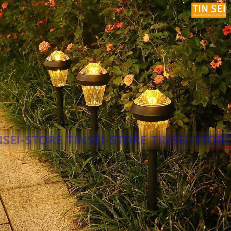 ソーラーライト 2/4/6/8個セット 埋め込み式 屋外ウォールライト 夜間