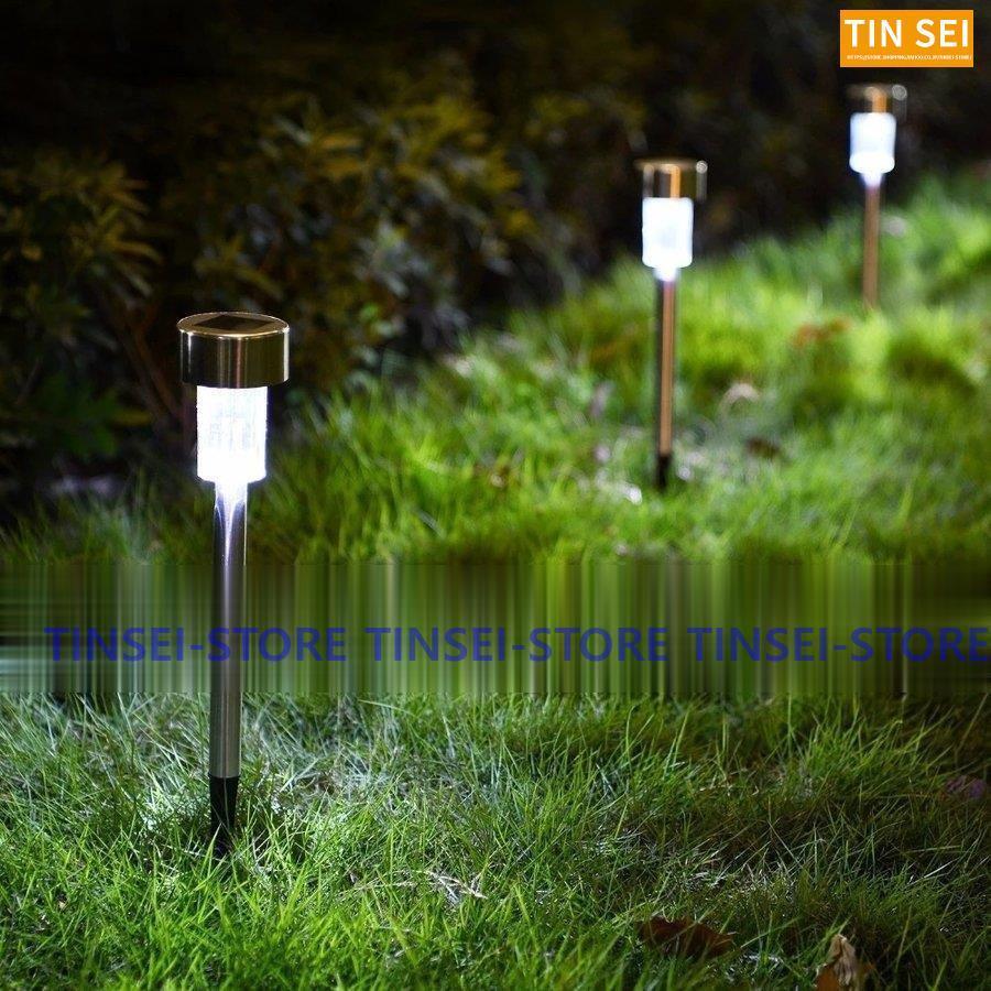 4個ledガーデンライト ソーラーライト 埋め込み式 ステンレス製ミニ芝生ランプ 自動点灯 消灯 暖色系 屋外照明 ソーラー充電式 耐衝撃 玄関先 庭 車道 歩道 園芸 Tinsei0725 Tdeng68 Tinseiヤフー店 通販 Yahoo ショッピング