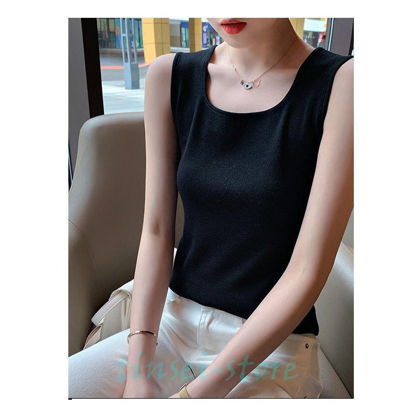 市場 キャミソール タンクトップ ファッション トップス レディース 黄色 白 ノースリーブ ピンク