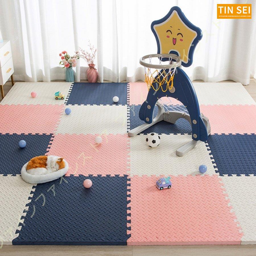 ジョイントマット 大判 厚手 北欧 おしゃれ かわいい カラフル フロアマット 無地 子供 ベビー 赤ちゃん すべりにくい 防音 床暖房対応 サイドパーツ 立体感 Tinset0713 Dt323 Tinseiヤフー店 通販 Yahoo ショッピング