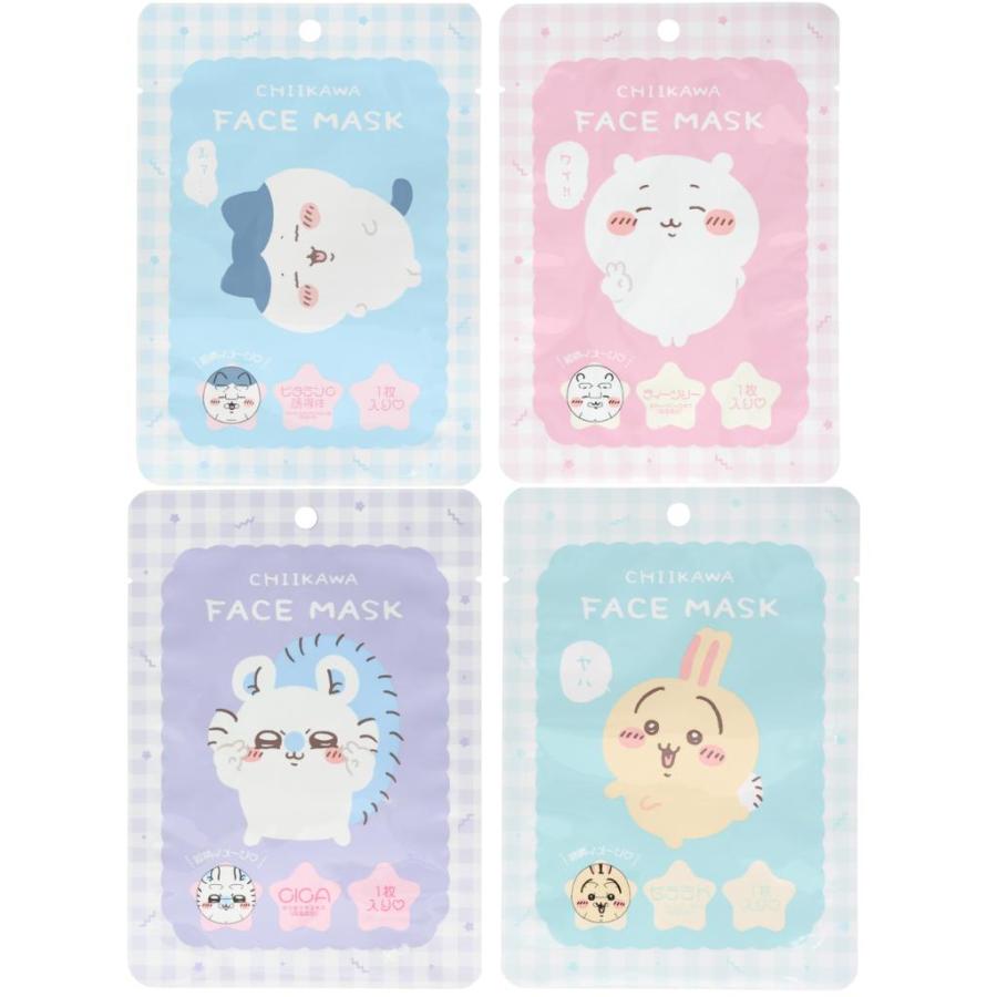 ちいかわ フェイスマスク ハチワレ モモンガ うさぎ パック ちいかわ フェイスマスク ハチワレ モモンガ うさぎ パック