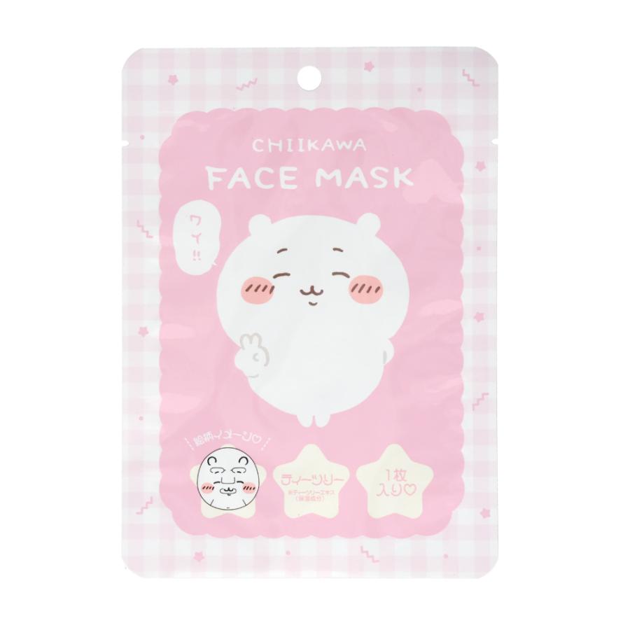 ちいかわ フェイスマスク ハチワレ モモンガ うさぎ パック プレゼント