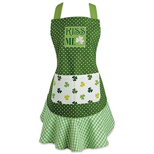 肌触りがいい Dii Celebrate St Patrick S Day Kitchen Collection Apron Kiss Me 柔らかい Turningheadskennel Com