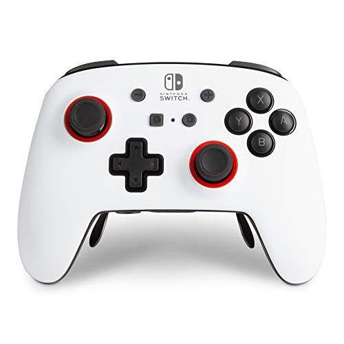 並行輸入品 特別価格powera Fusion Pro Wireless Controller For Nintendo Switch White Black 新品