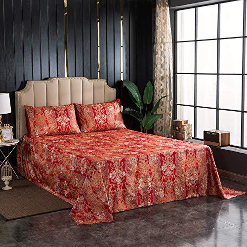 お買得 子供用 女の子 ヴィンテージ ヨーロッパ風 4点セット ラグジュアリーウエスタン寝具セット Softta 素敵な商品を海外より最短でお取り寄せ ボーホー 花 金色の糸 ベッドシーツセット シーツ カバー Www Reinnec Cl